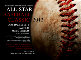 Baseball Stitches Flyer