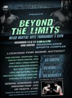 MMA Main Event Flyer (Blue)