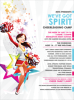 Cheerleading Spirit Flyer