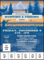 Fishing and Hunting Expo Image Flyer
