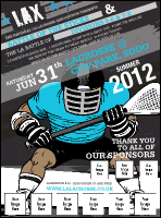 Lacrosse LAX Stick Image Flyer