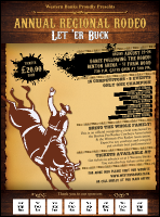 Rodeo Rustic Image Flyer