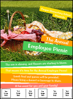 Picnic 2 Image Flyer