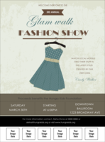 Fashion Show Logo Flyer