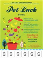 Potluck Logo Flyer