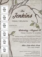 Reunion Logo Flyer