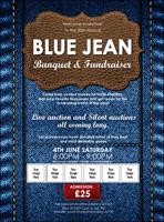 Blue Jeans Logo Flyer