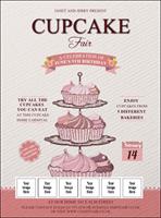 Cupcake Logo Flyer