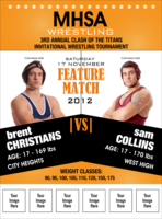 Versus All Purpose Logo Flyer (Orange)