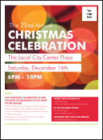 Holiday Lights Logo Flyer