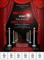 Red Carpet Logo Flyer