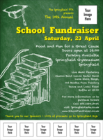 Education Chalk Board Logo Flyer