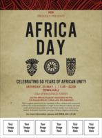 African Theme Logo Flyer