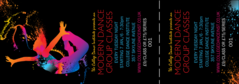 Modern Dance Black Event Ticket