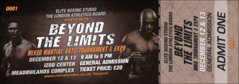 MMA Main Event Ticket (Brown)