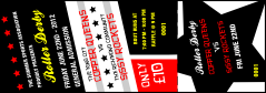 Roller Derby Event Ticket