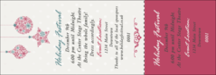 Snowflake Ornament Event Ticket