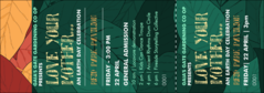 Earth Day Event Organic Ticket