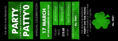 St. Patrick's Day Plaid Event Ticket