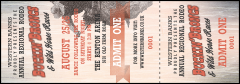 Bucking Bronco Event Ticket