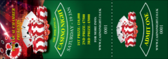 Casino Chips Event Ticket