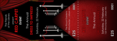 Red Carpet Event Ticket