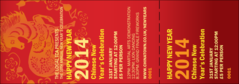 Chinese New Year 2014 Event Ticket