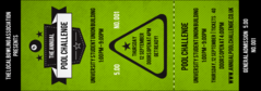 Billiards Event Ticket