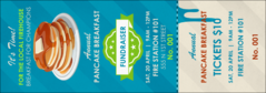 Pancake Breakfast Event Ticket