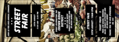 Street Fair Market Event Ticket