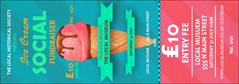 Ice Cream Social Event Ticket