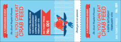 Crab Feed Event Ticket