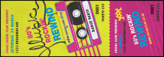 80s Music Event Ticket
