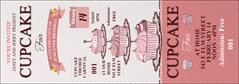 Cupcake Event Ticket