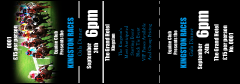 Horse Racing Event Ticket