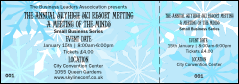 Snowflake Event Ticket