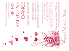 Valentine Love Birds Invitation