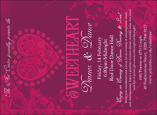 Valentines Heart Invitation