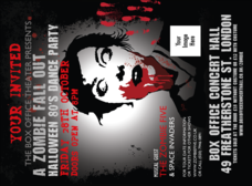 Zombie Woman Invitation