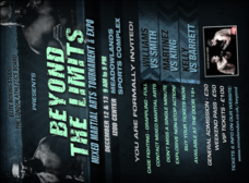 MMA Main Event Invitation (Blue)