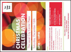 Holiday Lights Invitation