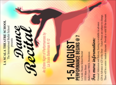 Dance Silhouette Invitation