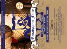 Renaissance Fair Armor Invitation