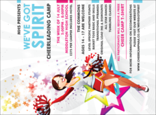 Cheerleading Spirit Invitation