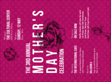 Stylish Rose Invitation