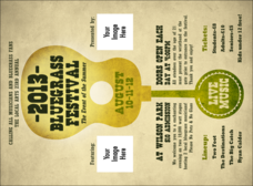 Guitar and Banjo Invitation