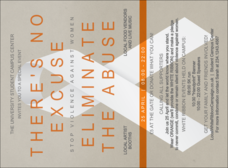 White Ribbon Invitation