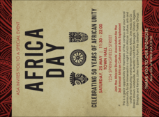 African Theme Invitation