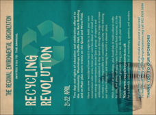 Recycling Symbol Invitation