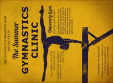 Gymnastics Invitation